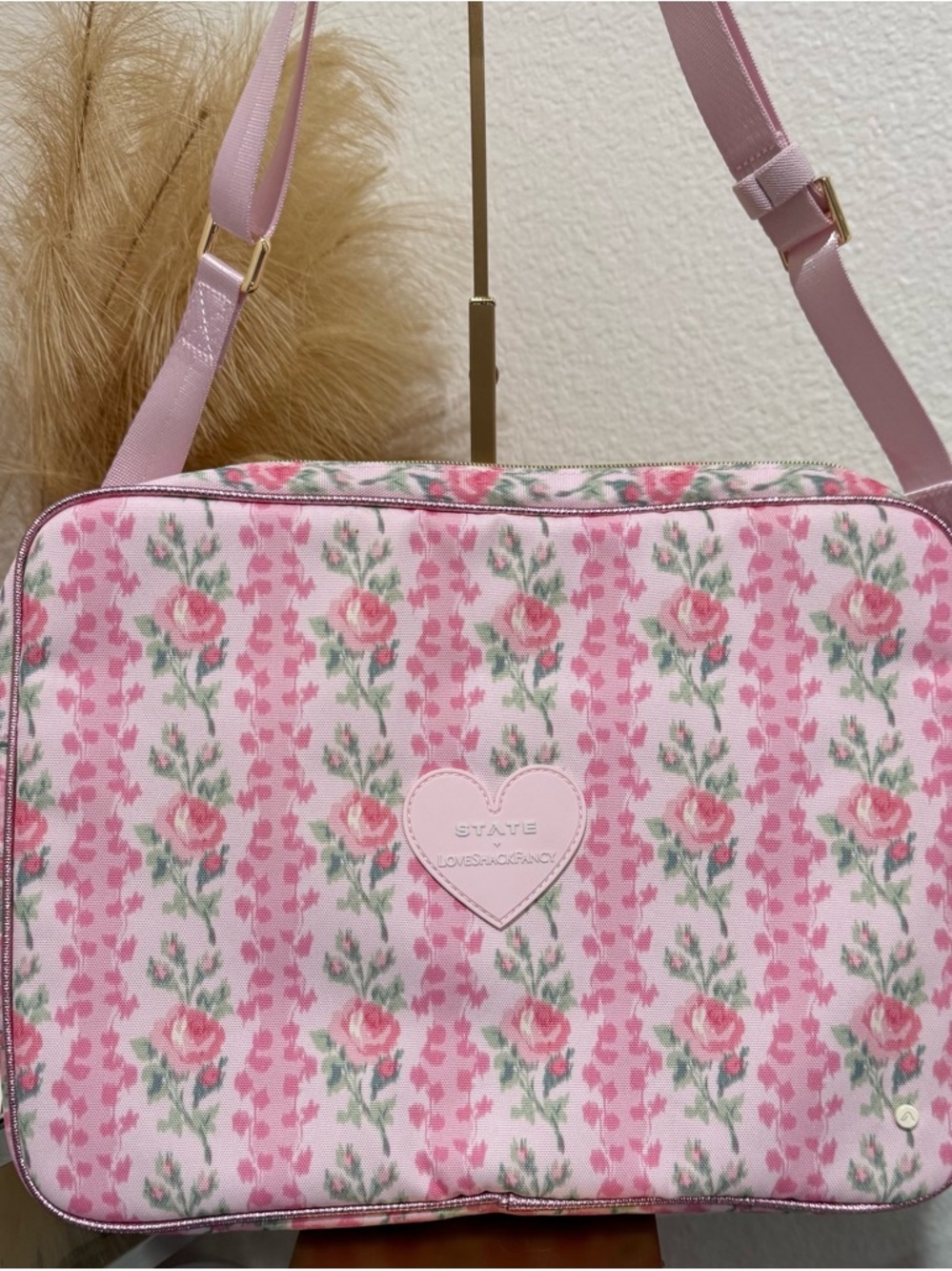 NOT FOR SALE - STATE x LoveShackFancy Allen Laptop Case Blooming Heirloom NWT - Picture 4 of 9
